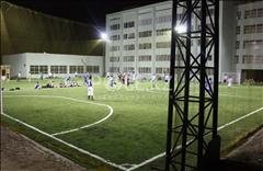 Футбольное поле на территории университета "Туран" цена от 7000 тг на ул.Сатпаева 16-18а 